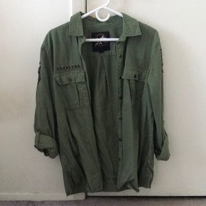 Young and Reckless Army Green Jacket